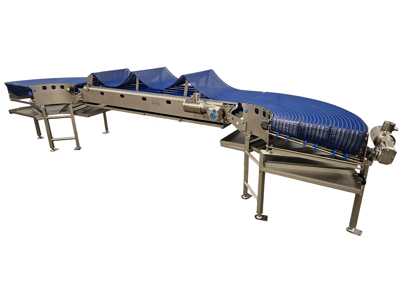 Introductie van een duurzame en voedselveilige materiaalupgrade voor de Sani Serie transportbanden, met verbeterde slijtvastheid en hygiëne.