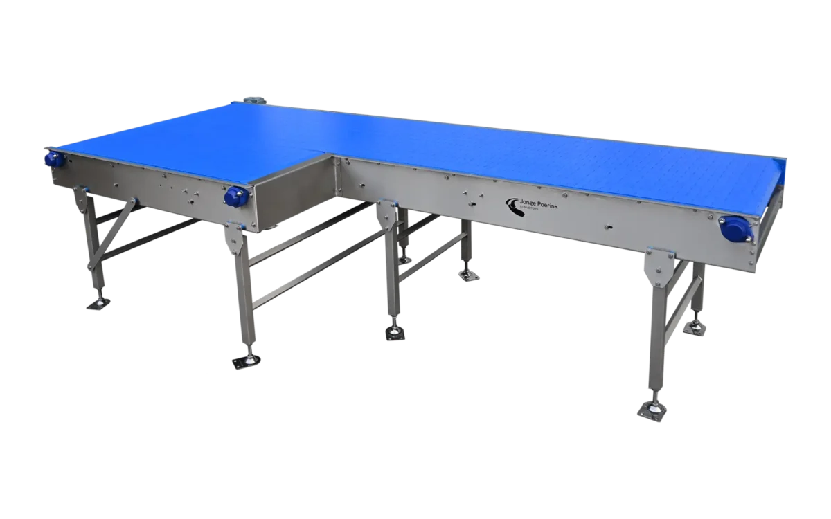 Tweesporige KPAD-transportbandinstallatie voor zaktransport